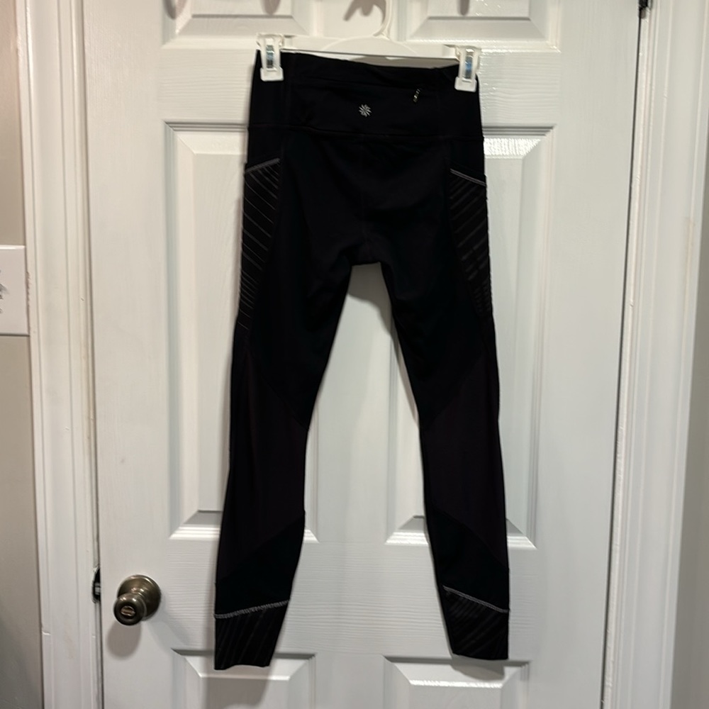Athleta XS Black Leggings with Pockets - Picture 2 of 7